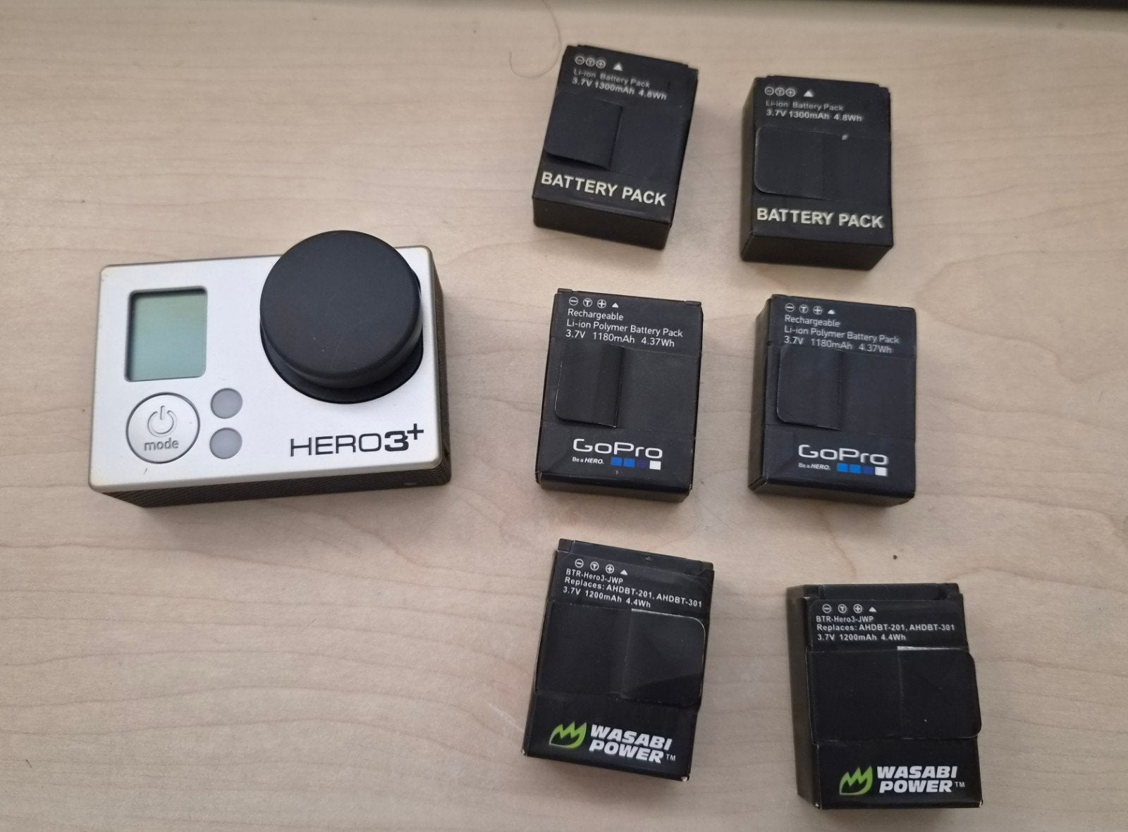 GoPro HERO3+ met uitgebreide accessoires en batterijen, Ophalen of Verzenden, Gebruikt, GoPro
