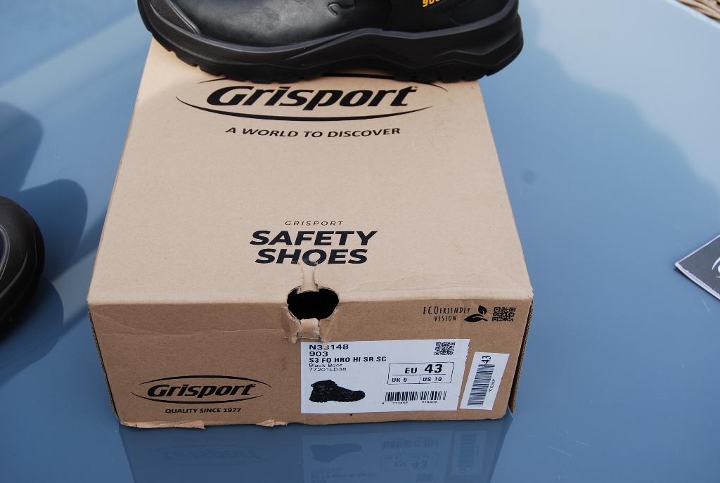 Nieuwe GRISPORT Hoge werkschoenen veiligheidschoenen mt 43., Ophalen of Verzenden, Nieuw