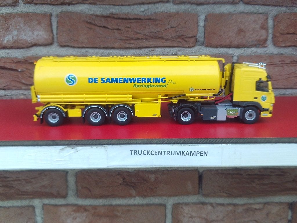 WSI  Volvo  FM4  Globetrotter  van  de  Samenwerking., Hobby en Vrije tijd, Ophalen of Verzenden, Nieuw, Bus of Vrachtwagen, Wsi