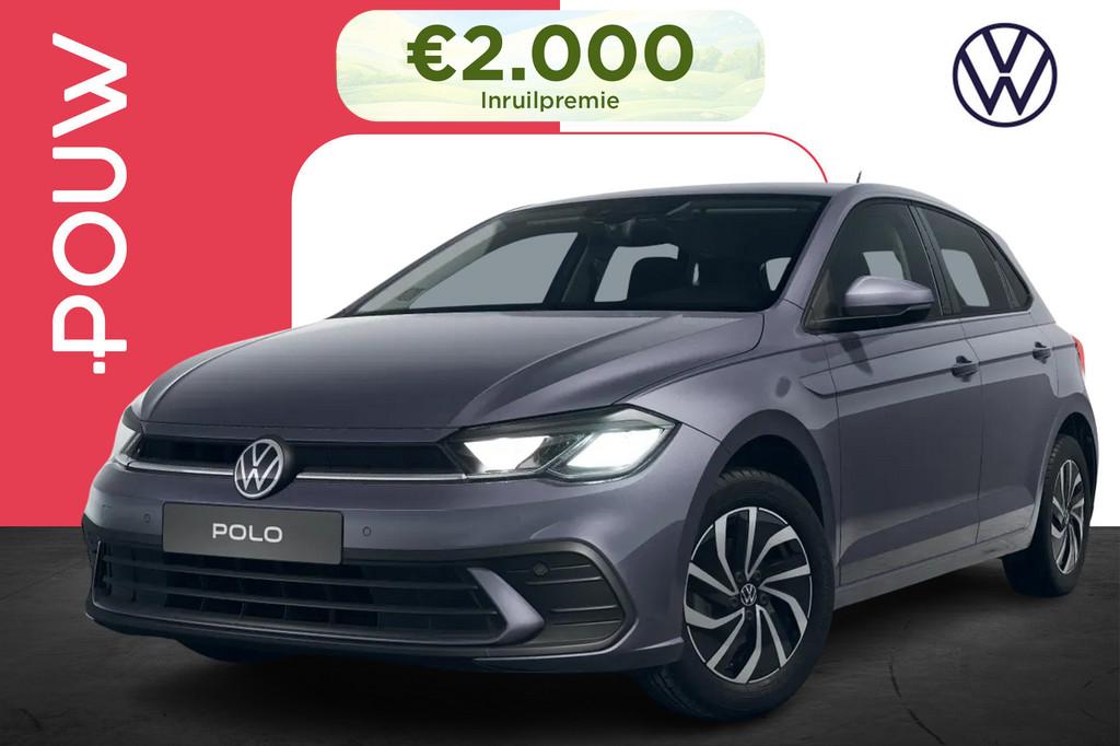 Volkswagen Polo 1.0 TSI 95pk DSG Life Edition | LMV 15'' | P, 12 maanden, Stof, 95 pk, Bedrijf