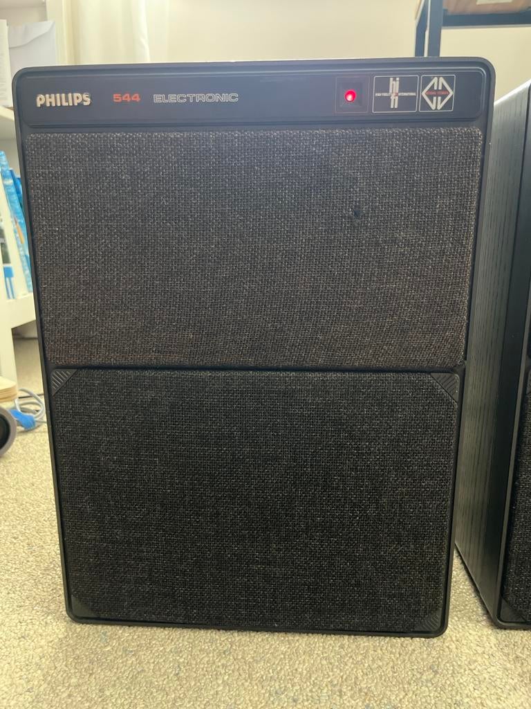 Philips 544 Electronic MFB Electronic Speakers (incl. netsno