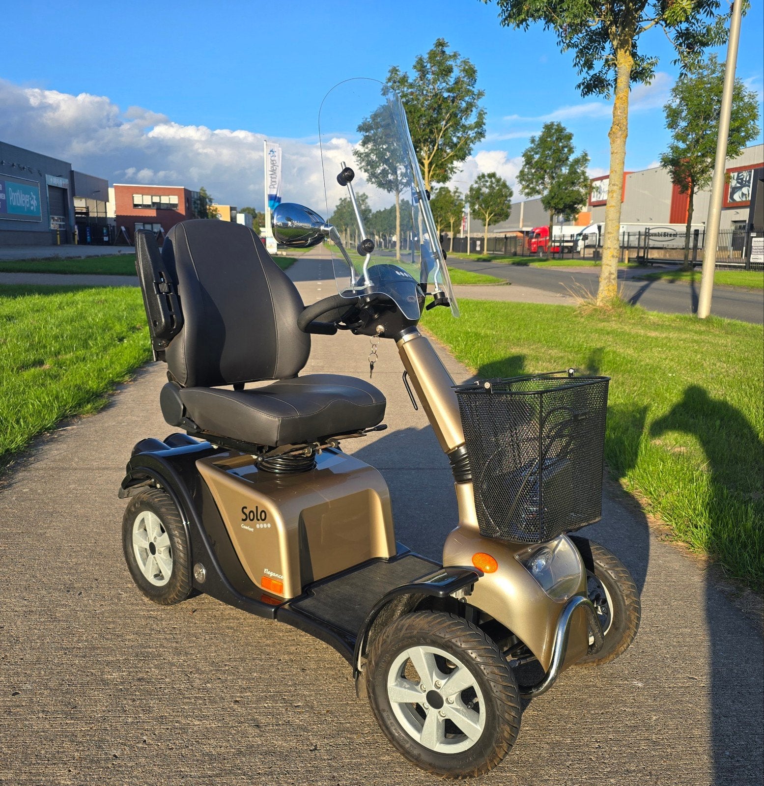 Solo Elegance super geveerde scootmobiel | Cruisecontrol, Ophalen, 46 km of meer, 16 km/u of meer