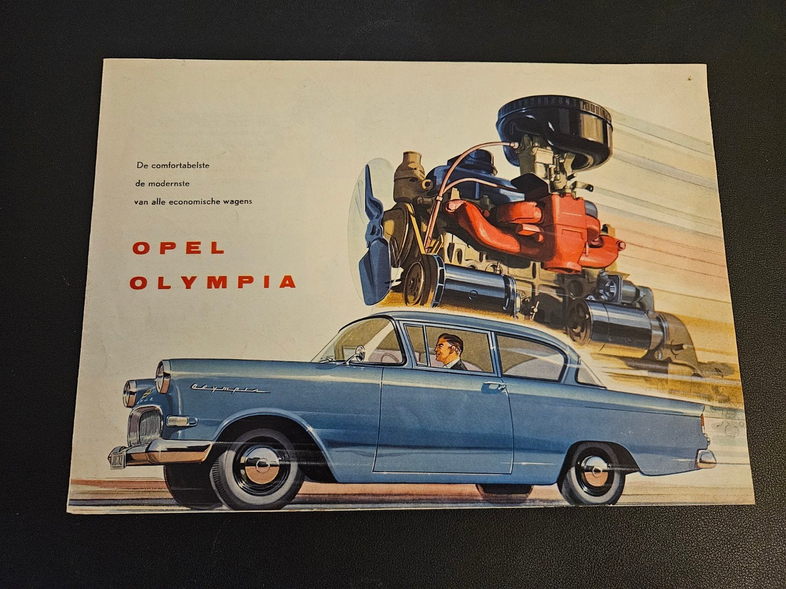 Brochure Opel Olympia 1957, Ophalen of Verzenden, Zo goed als nieuw, Opel