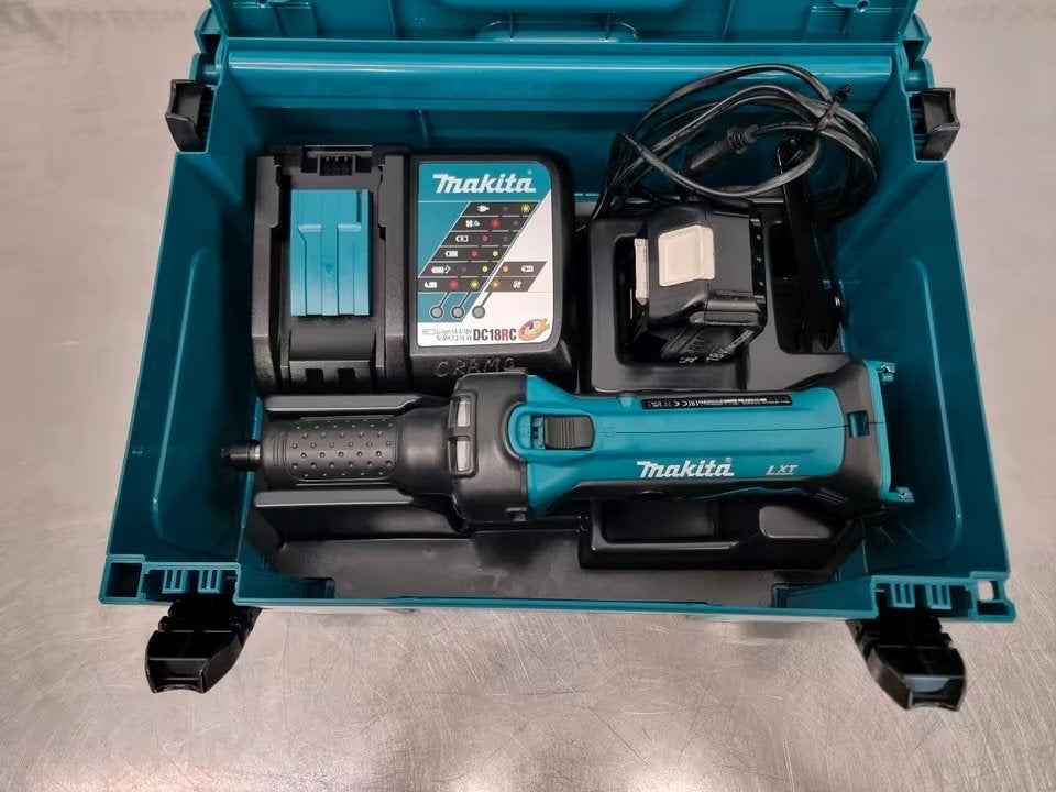 Gezocht Makita DGD rechte slijper, Ophalen, Zo goed als nieuw, Minder dan 700 watt, Rechte handslijpmachine