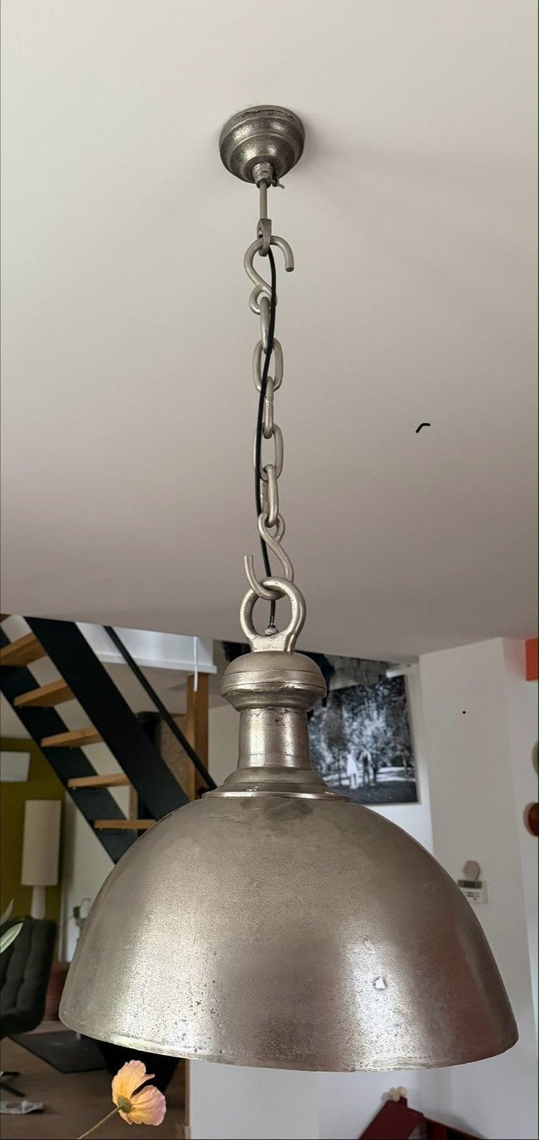 PTMD Hanglamp - Eyecatcher voor je woonkamer (47cm), Huis en Inrichting, Ophalen of Verzenden, Zo goed als nieuw, Metaal, E27 (groot)