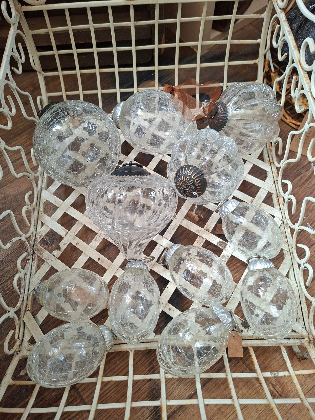 transpirante glazen heksen ballen, Ophalen of Verzenden, Gebruikt, Huisaccessoire