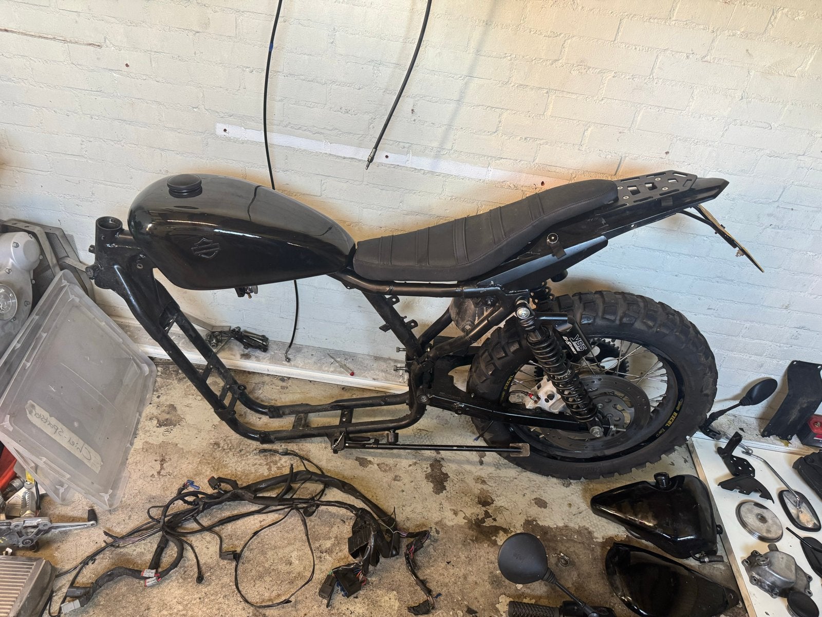 Harley-Davidson Sportster Scrambler & shovelhead onderdelen, Motoren, Onderdelen | Harley-Davidson, Ophalen of Verzenden, Gebruikt
