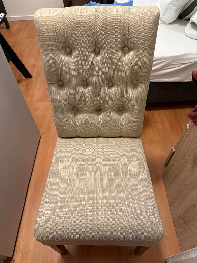 4 eetkamerstoelen, Huis en Inrichting, Stoelen, Ophalen, Gebruikt, Overige kleuren, Vier