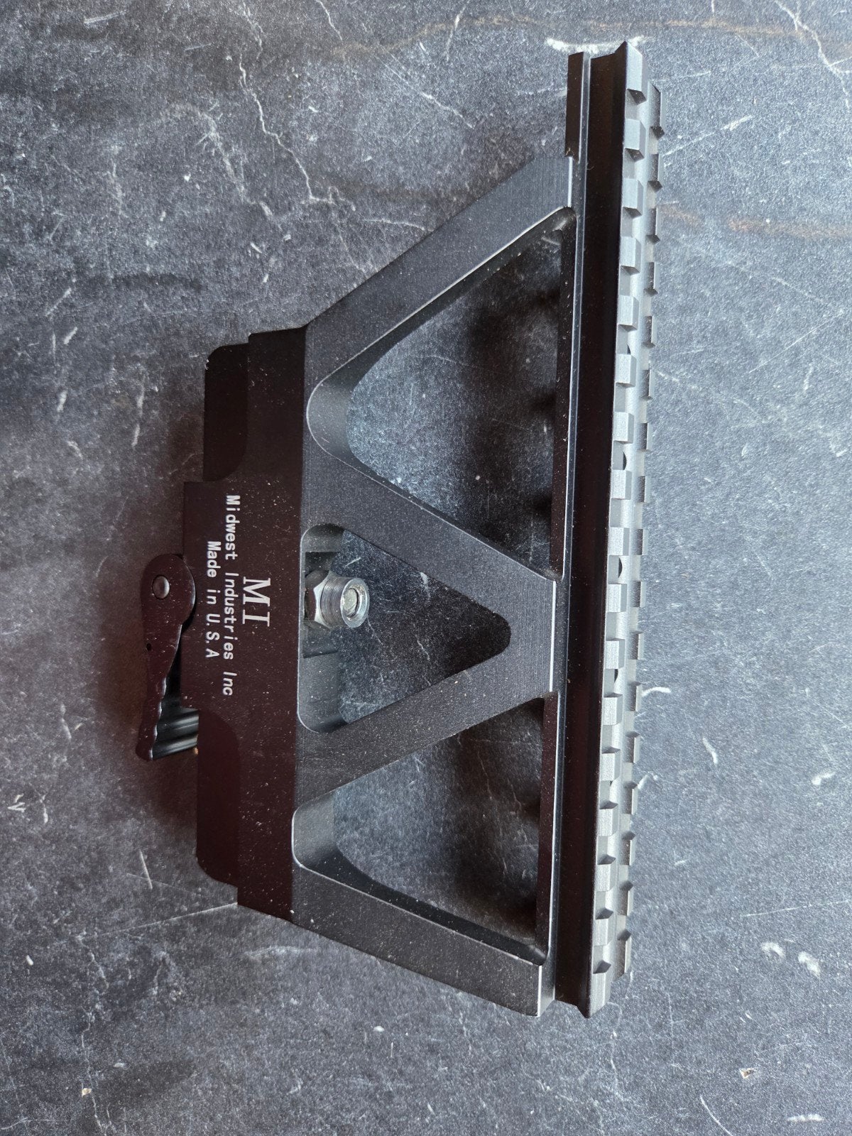 te koop. side mount, midwest industrie u.s.a., Ophalen of Verzenden, Zo goed als nieuw