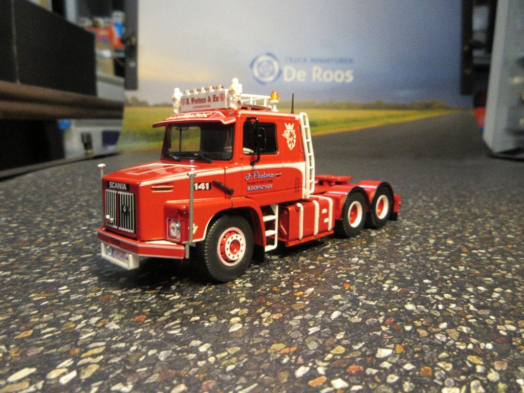 Tekno Scania 141 torpedo J. Peeters & Zn. met certificaat, Hobby en Vrije tijd, Ophalen of Verzenden, Nieuw, Bus of Vrachtwagen