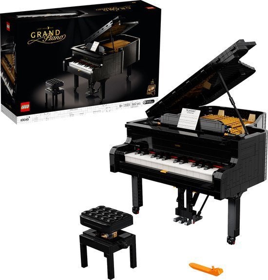 LEGO Ideas Vleugelpiano - 21323, Kinderen en Baby's, Speelgoed | Duplo en Lego, Info@lego.com, Compleet, Lego, Nieuw
