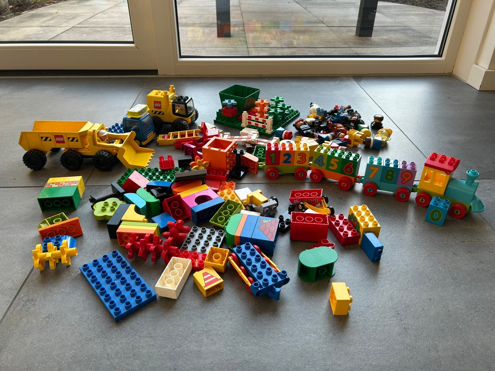 Duplo allerlei, oa trein, Ophalen, Zo goed als nieuw