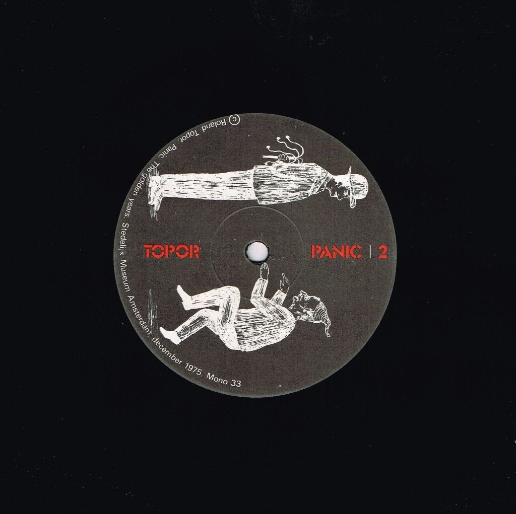 Topor: "Golden Years" Catalogus Stedelijk Museum '77, Ophalen of Verzenden, 1970 - 1979, Gebruikt, 12 inch