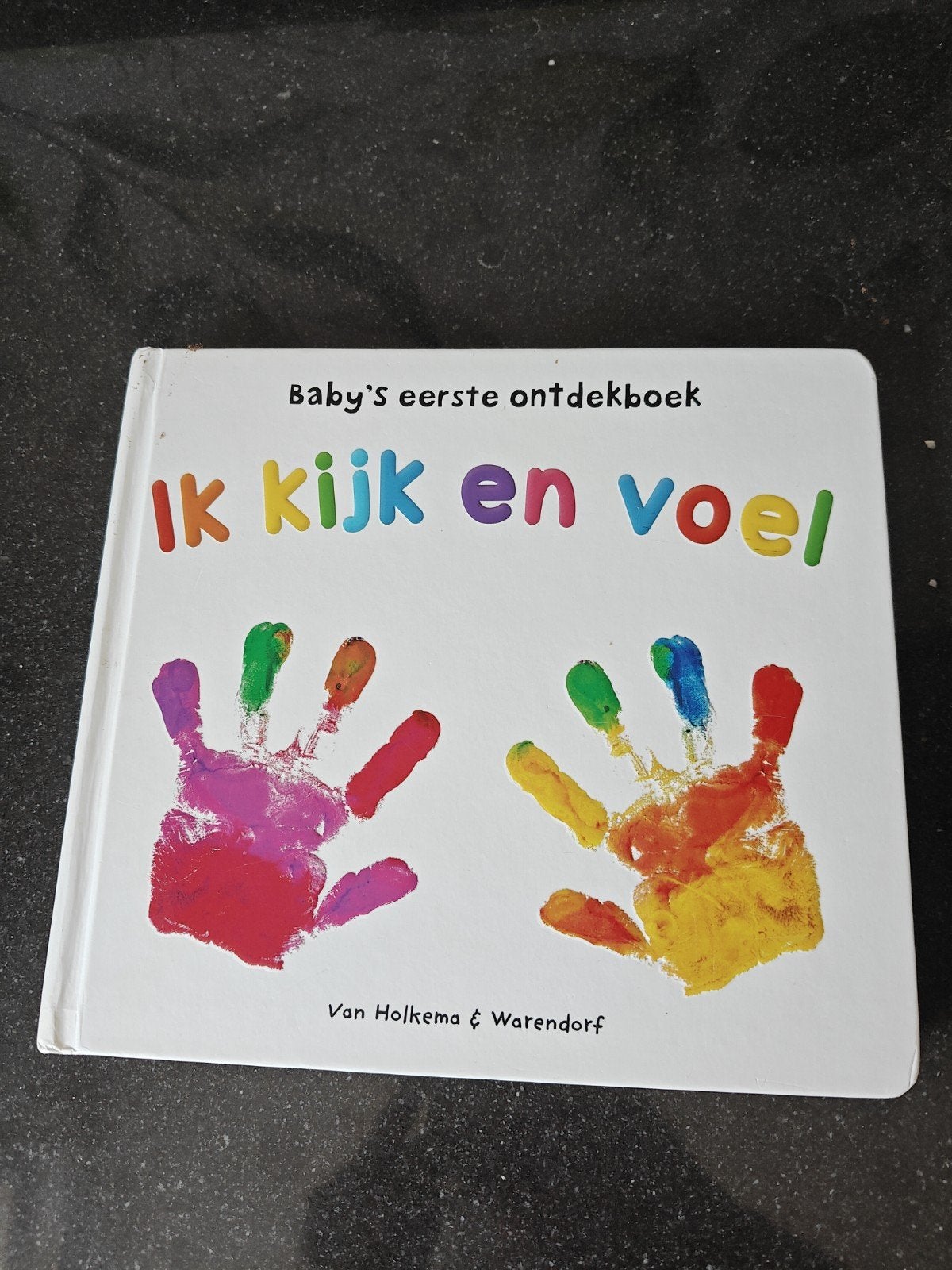 Baby's eerste ontdekboek: Ik kijk en voel, Ophalen, Zo goed als nieuw, Overige typen
