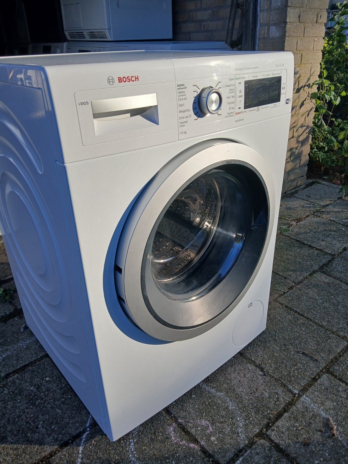 wasmachine Bosch serie8 1600rpm 9kg,idos,wifi A+++, Ophalen, Minder dan 85 cm, 8 tot 10 kg, Energieklasse A of zuiniger