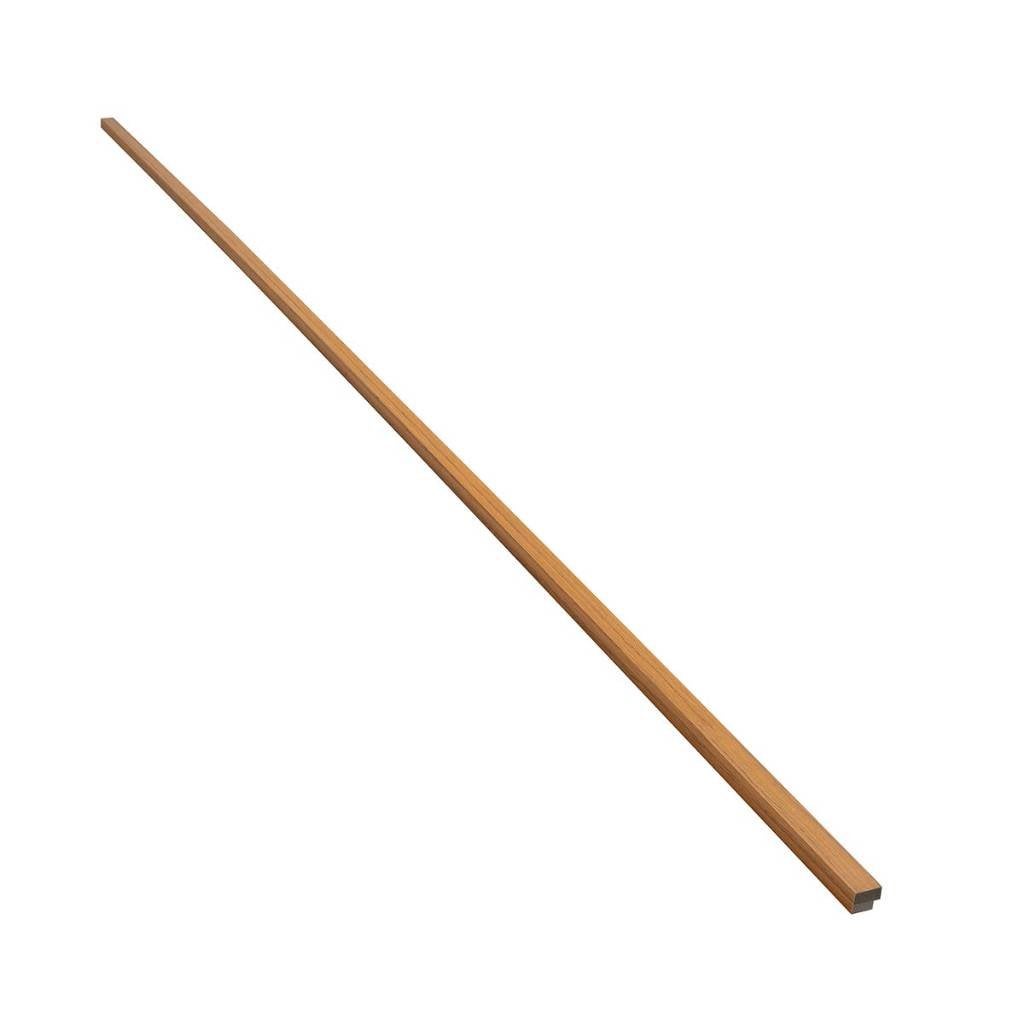 3x eindlat Akudeco - donker eiken - 270 cm - Nieuw!, Ophalen, Nieuw, 270 cm, Hout
