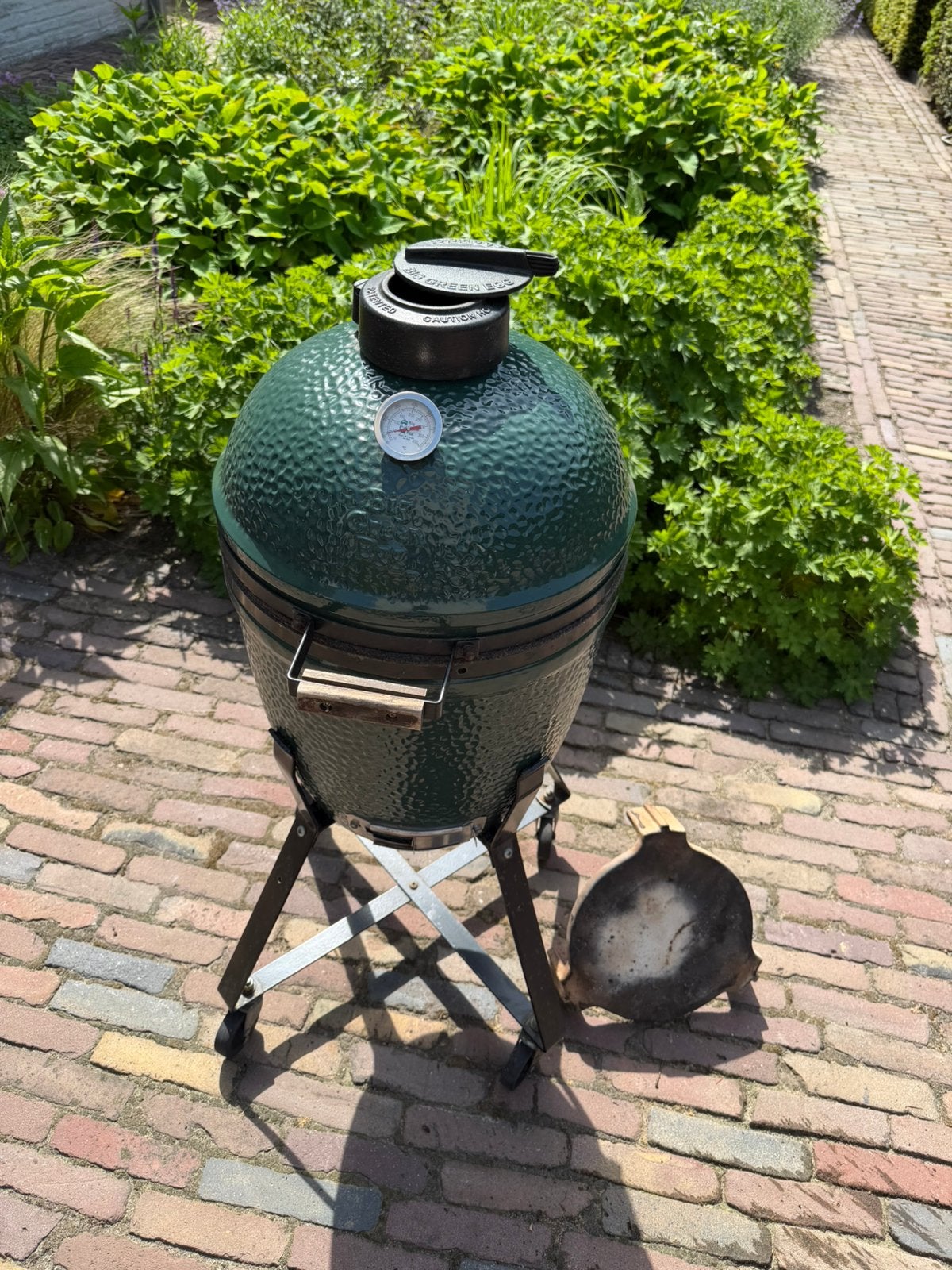 Prachtige Big Green Egg Small kamado barbecue BBQ, Ophalen, Gebruikt