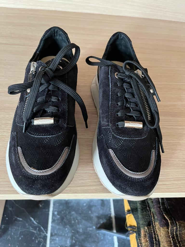 Footnotes mt 38 nieuw, Kleding | Dames, Schoenen, Zwart, Ophalen of Verzenden, Sneakers of Gympen, Zo goed als nieuw