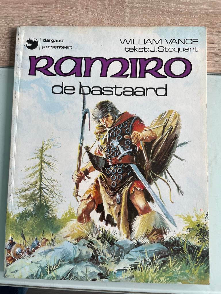 Ramiro de Bastaard - William Vance - Dargaud, Eén stripboek, Ophalen, Gelezen
