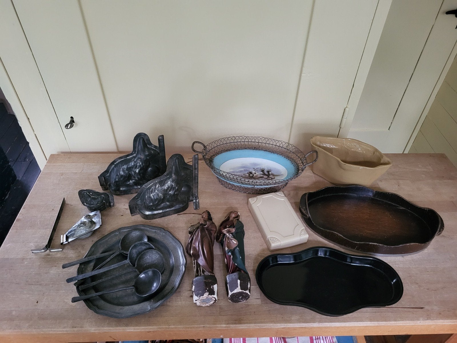 Brocante diversen. Eén koop., Antiek en Kunst, Ophalen of Verzenden