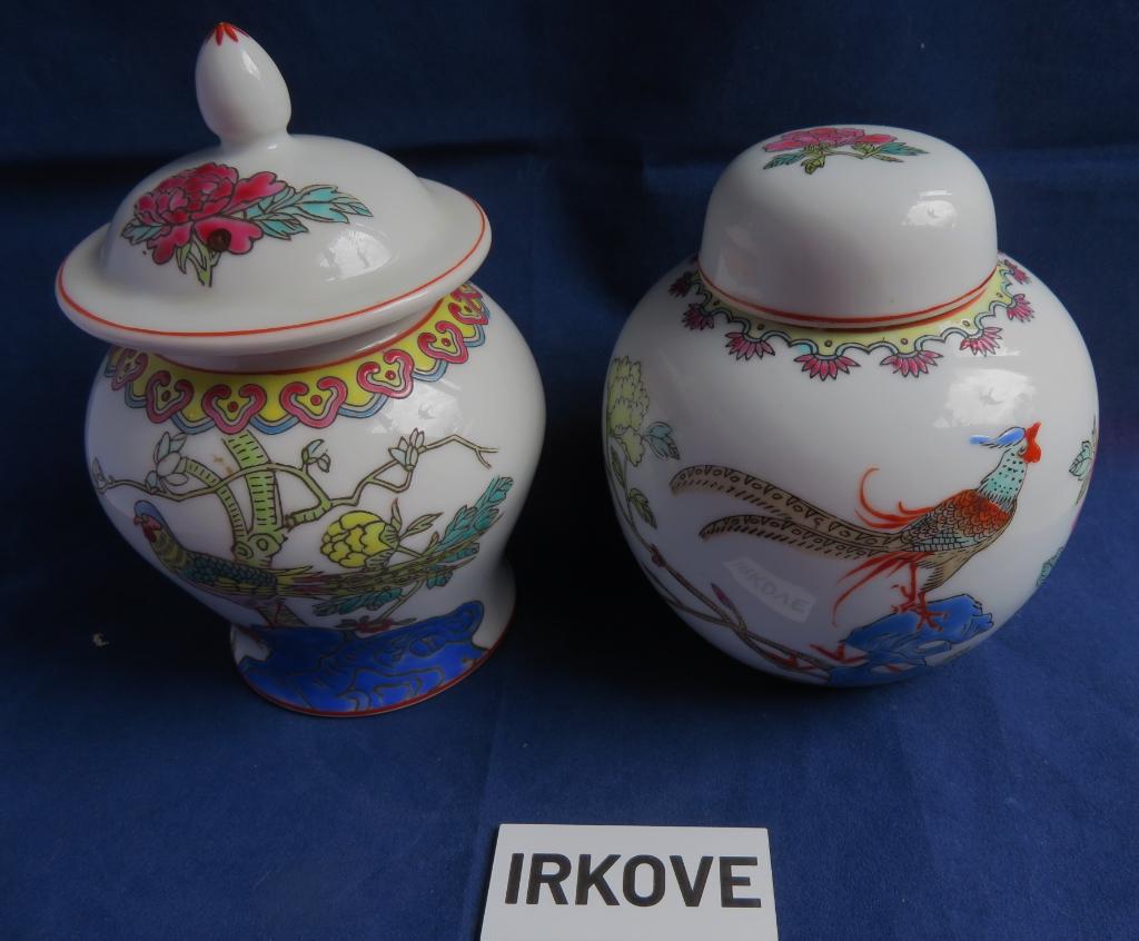 MOOI STEL PORSELEIN POTJES * Chinees *, Antiek en Kunst, Verzenden