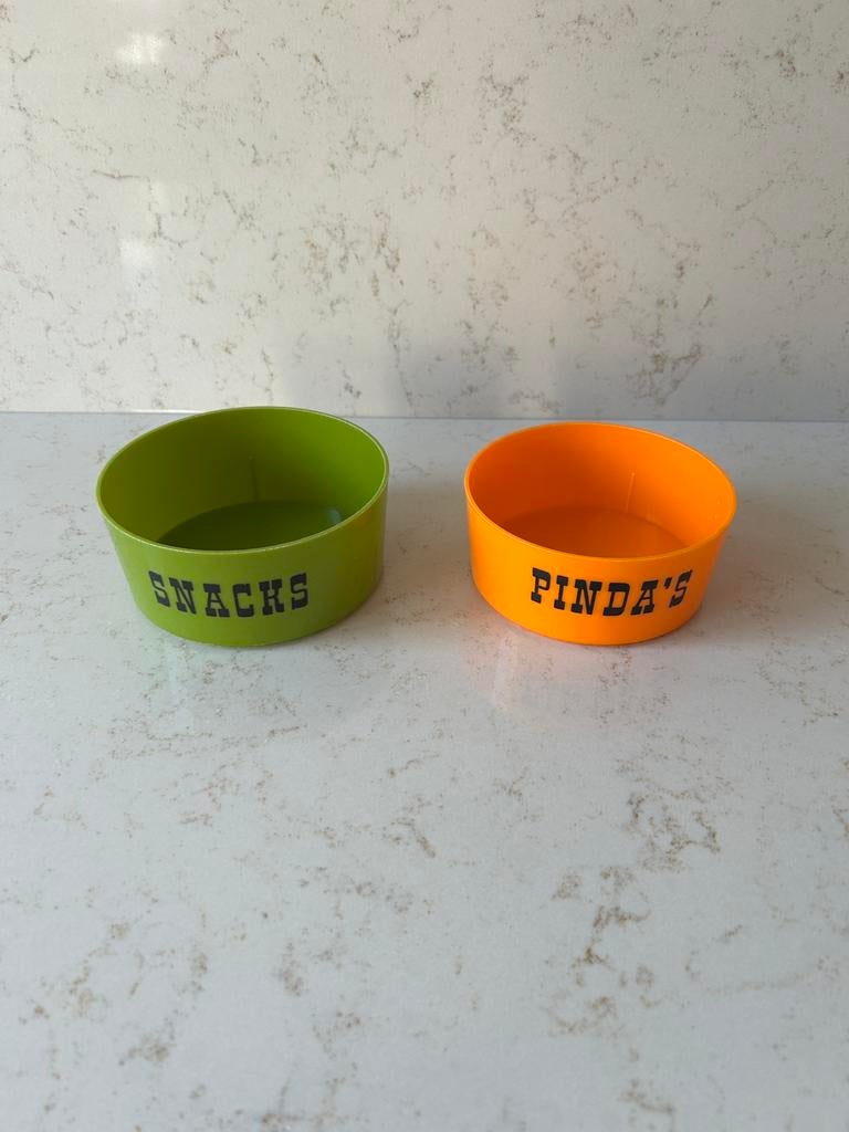 70s vintage snack bakjes, Ophalen, Huis en Inrichting