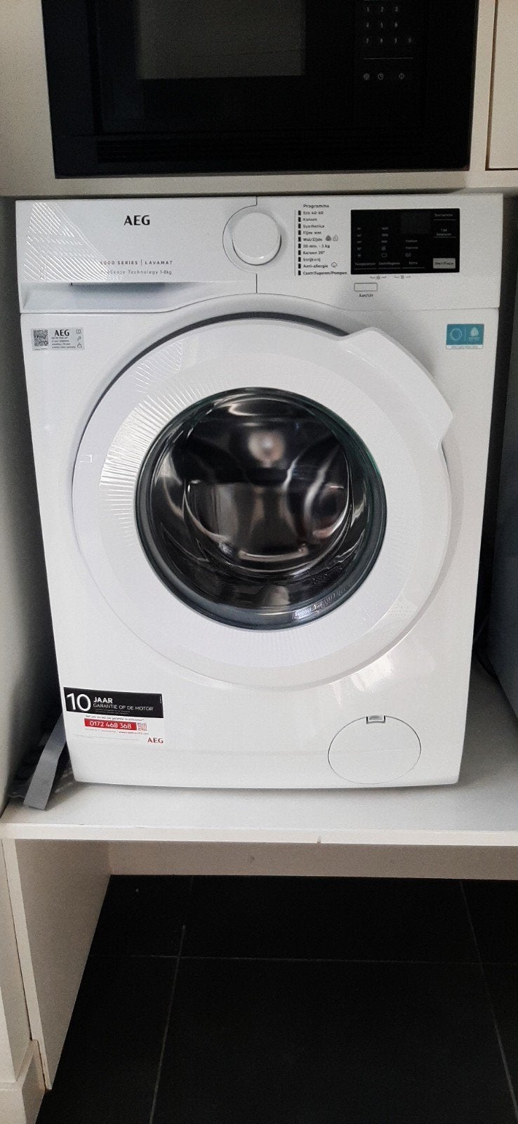 AEG 6000 SERIES LAVAMAT ProSense Technology 1-8kg Wasmachine, Witgoed en Apparatuur, Wasmachines, Ophalen, 6 tot 8 kg, Voorlader