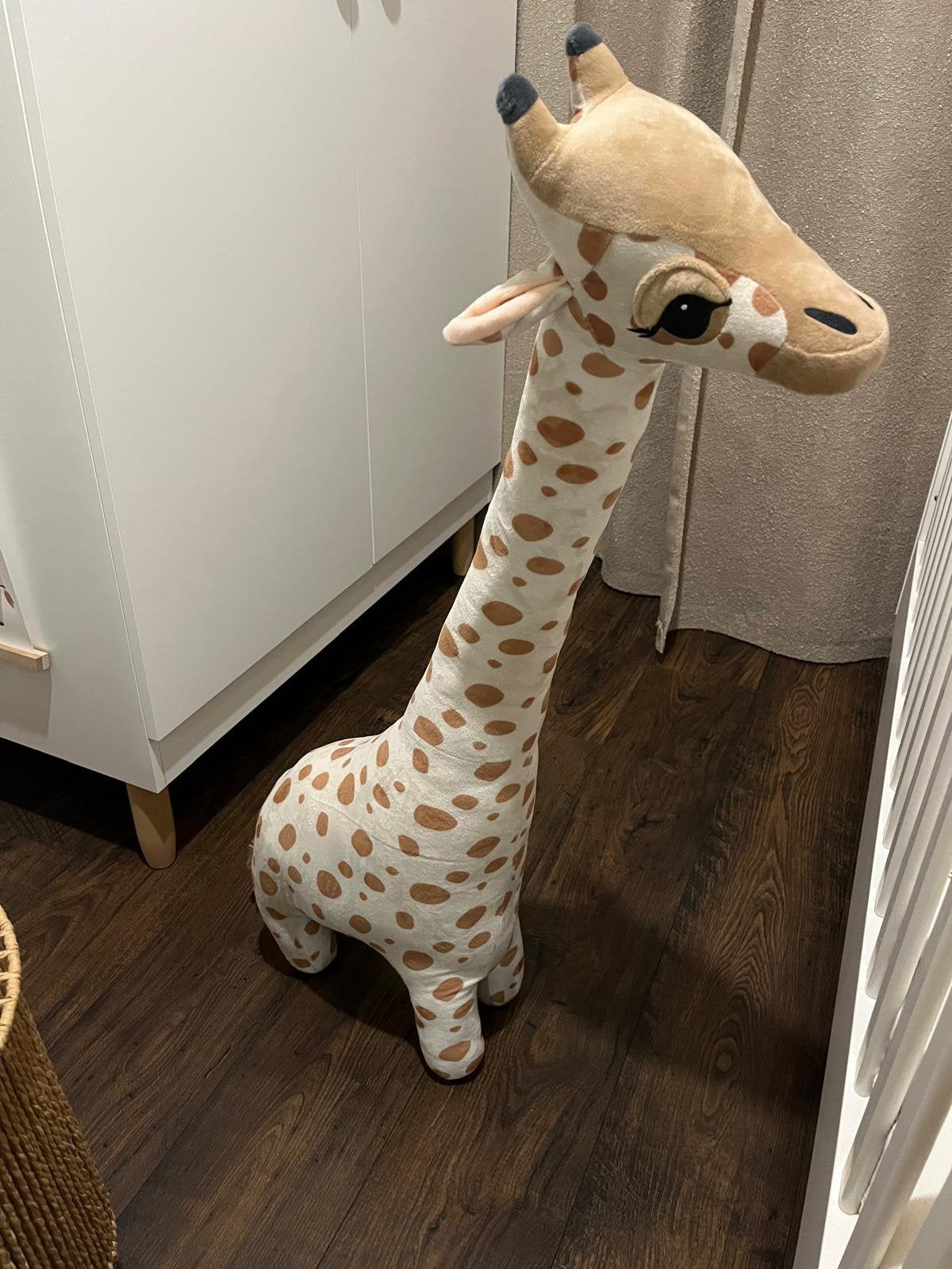 Giraffe knuffel zgan, Ophalen of Verzenden, Zo goed als nieuw
