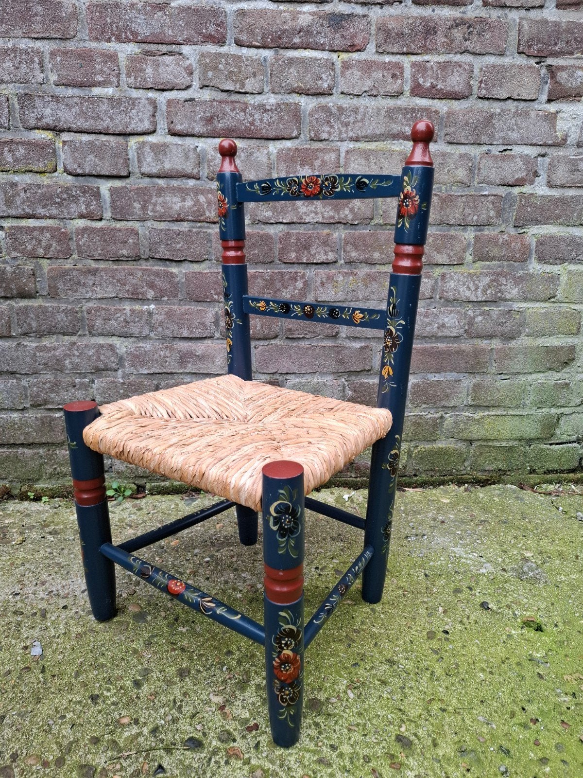 Hindeloopen kinderstoel, Ophalen of Verzenden