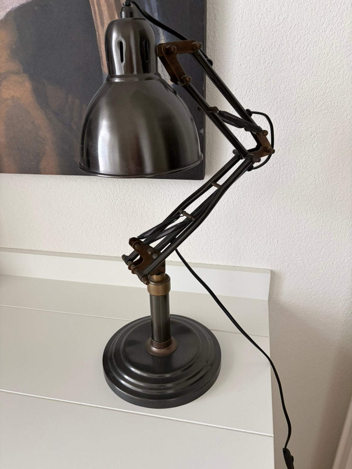 Rivièra Maison Classic Office Desk Lamp, Ophalen of Verzenden, Gebruikt, Metaal