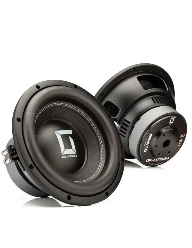 Gladen SIGMA SSW10 10 Inch subwoofer met 450 watt RMS, Auto diversen, Ophalen of Verzenden, Nieuw