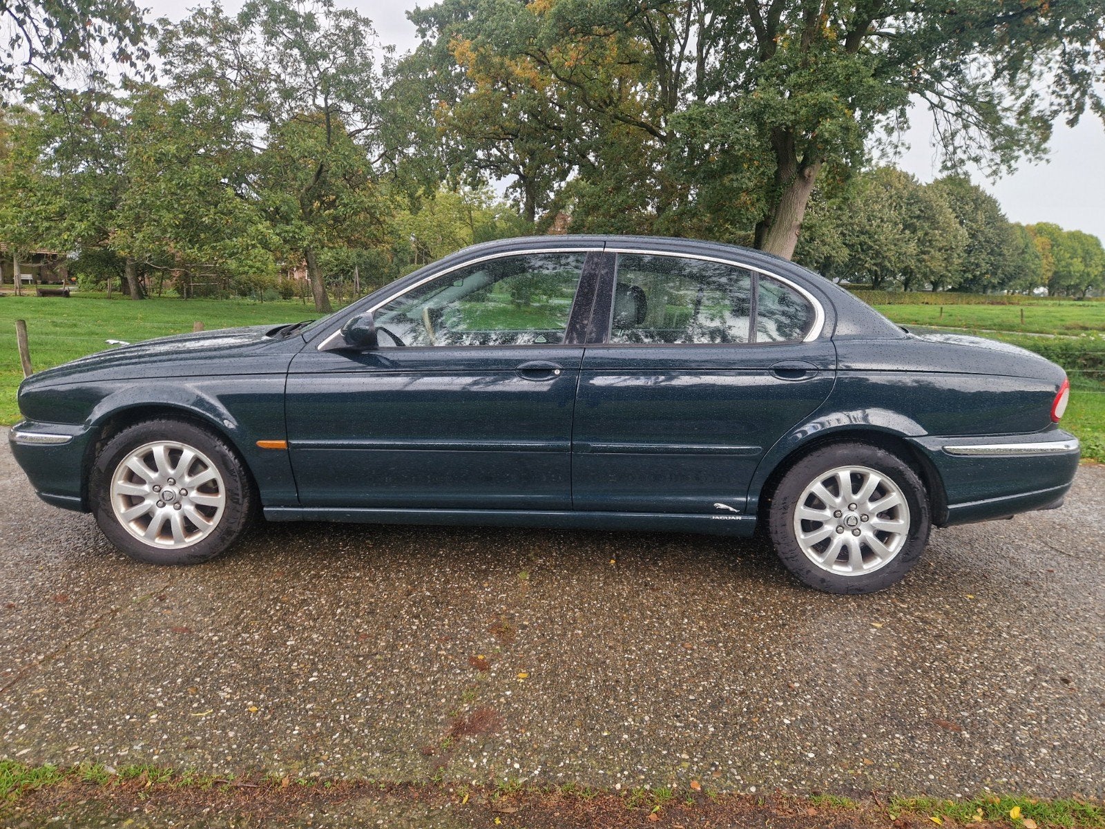 Jaguar X-Type 2.0 V6 Executive AUT 2004 Groen, Auto's, 156 pk, 75 €/maand, Particulier, Sedan