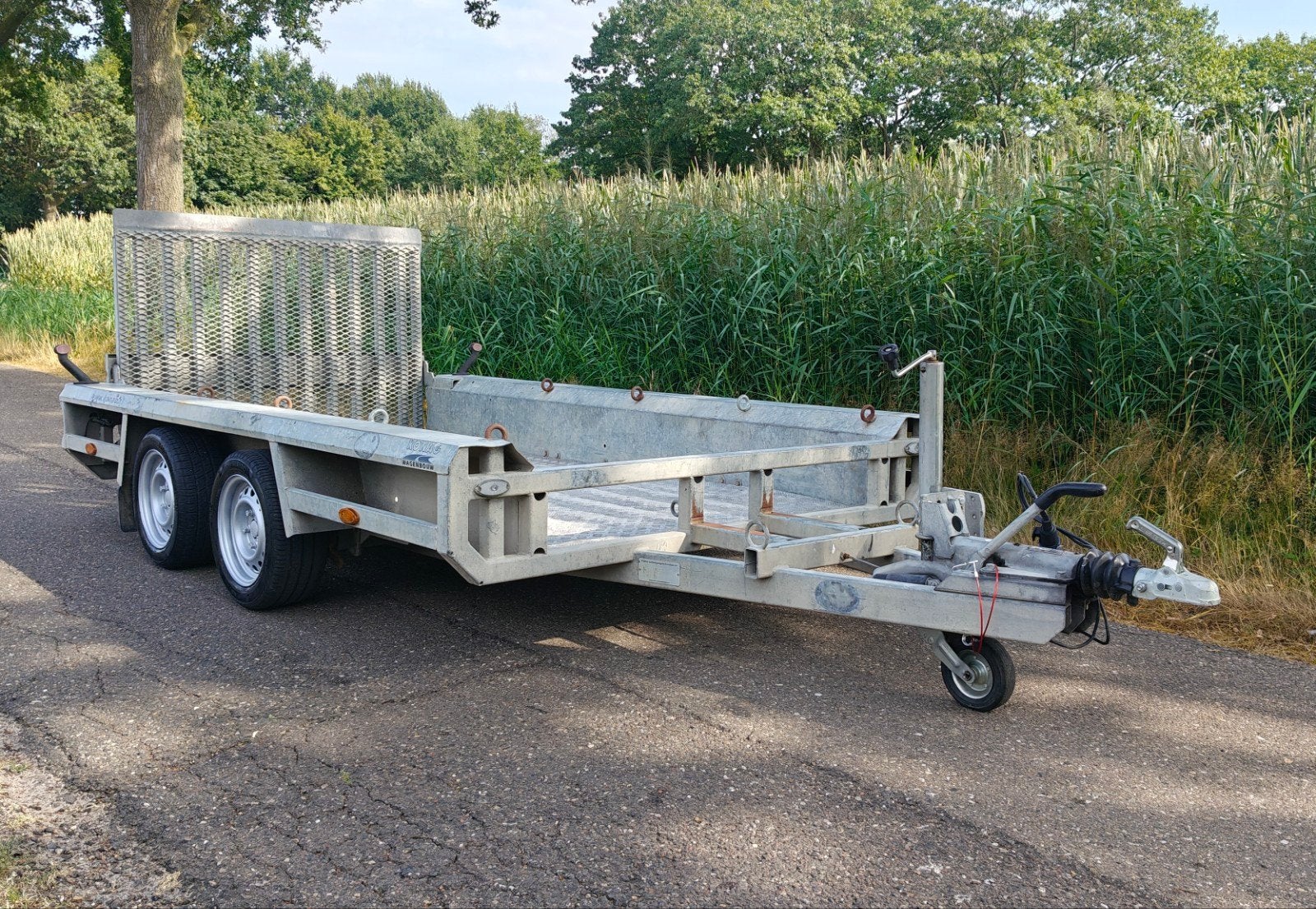 Henra Proline machinetransporter 2700kg 150x300 aanhanger, Ophalen, Gebruikt, ., Henra Proline