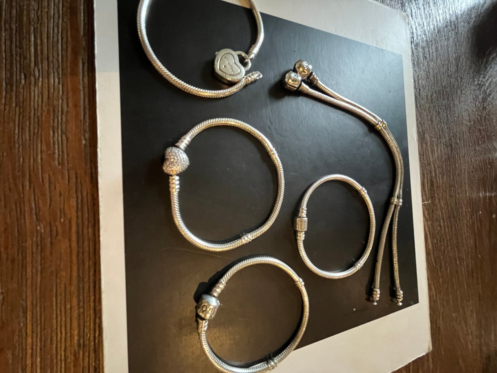 Pandora armbandjes, Sieraden, Tassen en Uiterlijk, Ophalen of Verzenden, Zo goed als nieuw, Zilver, Pandora
