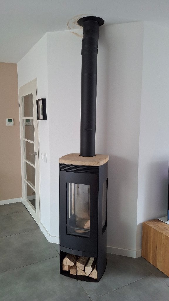 Houtkachel Pandora Alba, Huis en Inrichting, Ophalen, Gebruikt, Houtkachel, Vrijstaand