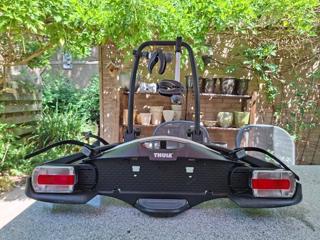 Thule Fietsdrager, Ophalen, Brede banden, Zo goed als nieuw, 2 fietsen