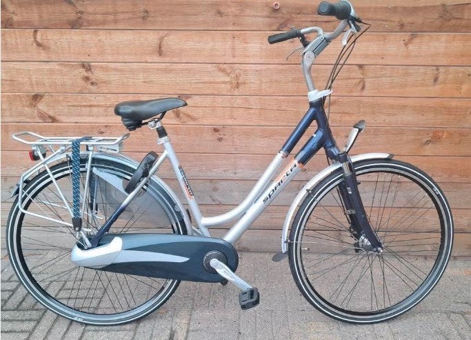 Te koop Sparta Hybride Pallas damesfiets, Gebruikt, Versnellingen, Ophalen of Verzenden, 50 tot 53 cm