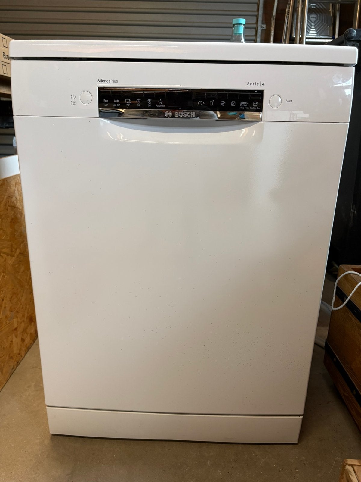 Bosch Silenceplus Serie 4, Witgoed en Apparatuur, Ophalen, Zo goed als nieuw, Vrijstaand