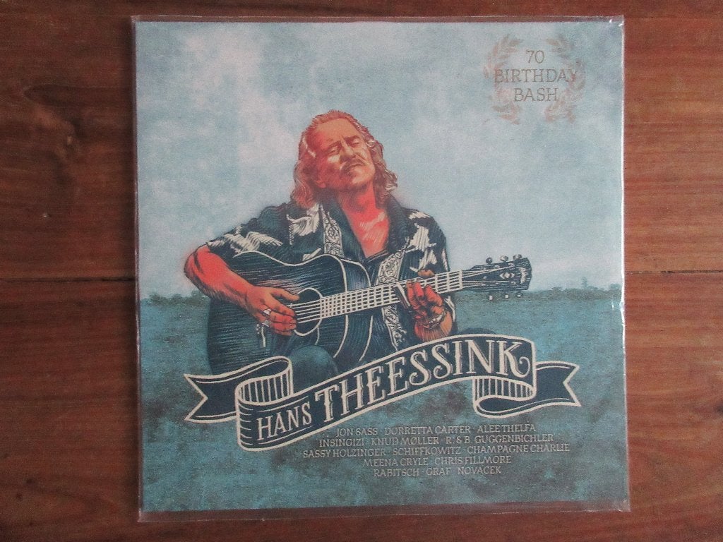 Hans Theessink 70 Birthday Bash - LP, Cd's en Dvd's, Ophalen of Verzenden, Zo goed als nieuw, 12 inch