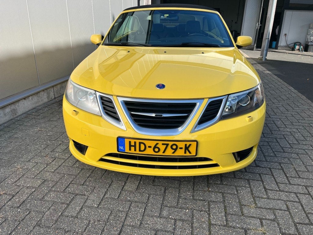 Saab 9-3 2.0 T Vector/aero Edition Automaat in Geel, Automaat, 1998 cc, 450 kg, Gebruikt