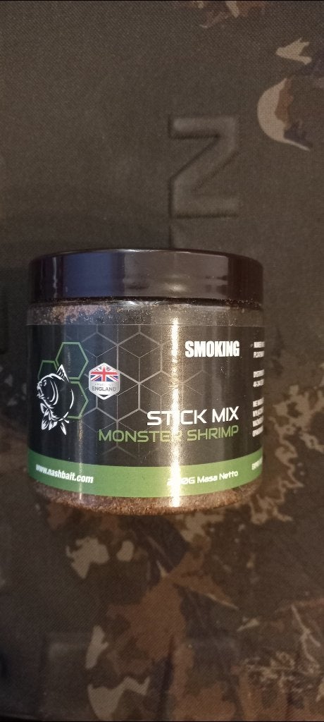 Nash monster shrimp stickmix 200 gram, Watersport en Boten, Hengelsport | Karpervissen, Ophalen, Nieuw, Overige typen