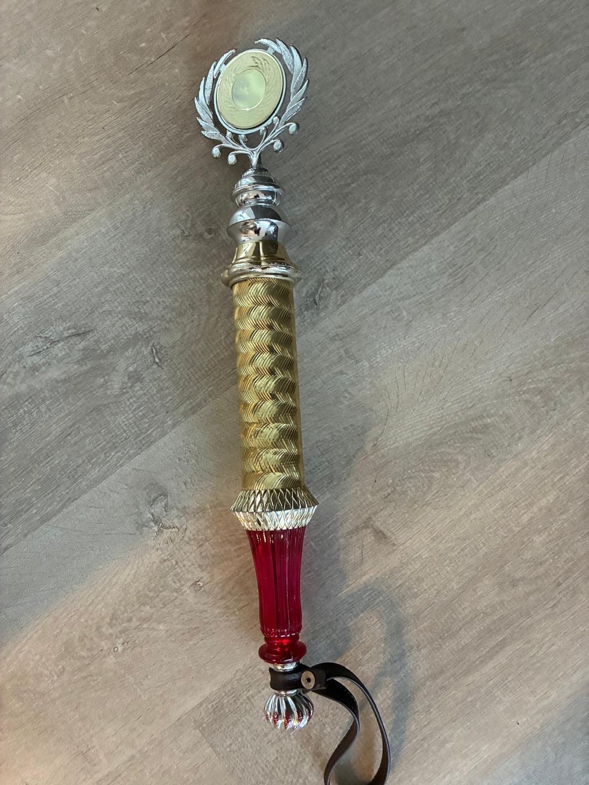 Prins carnavals staf - Feestartikel voor Carnaval, Ophalen of Verzenden, Gebruikt, Feestartikel, Carnaval