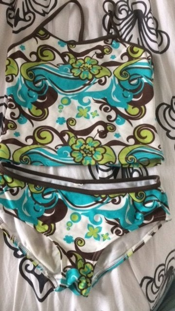 vintage bikini mt s, Ophalen of Verzenden, Zo goed als nieuw, Bikini
