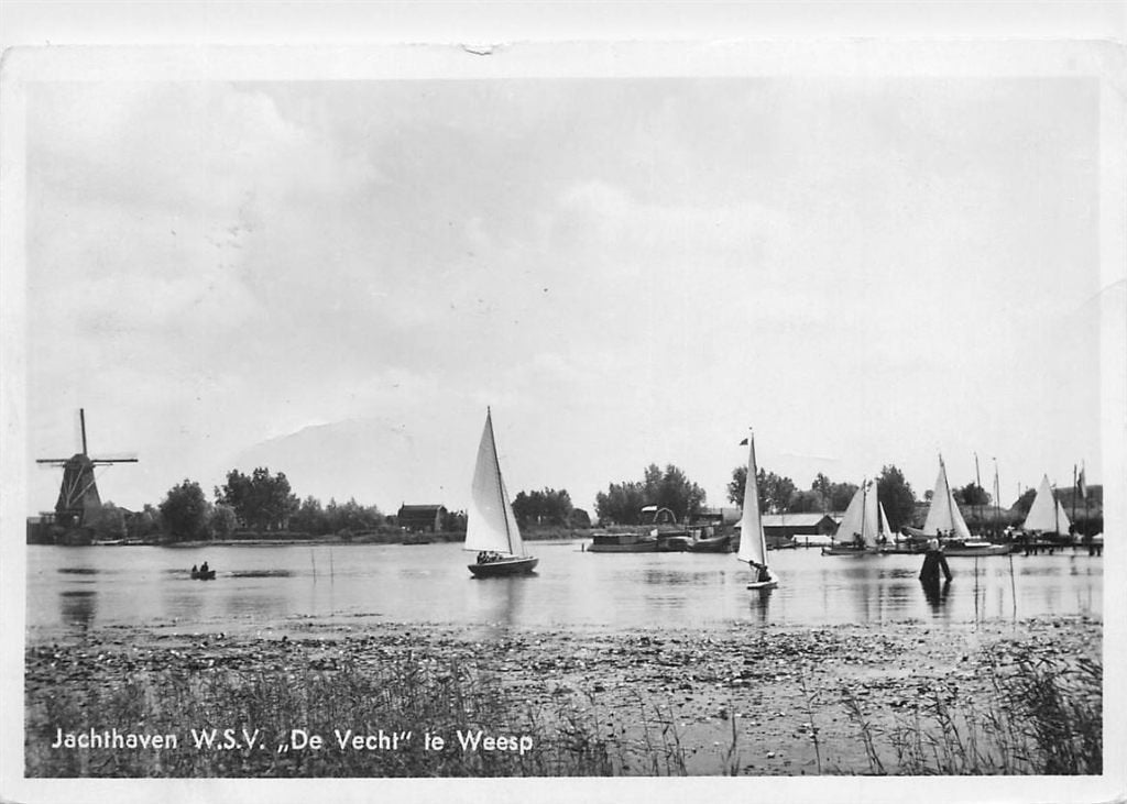 378-321-043 Weesp Jachthaven, Verzenden, Voor 1920, Noord-Holland