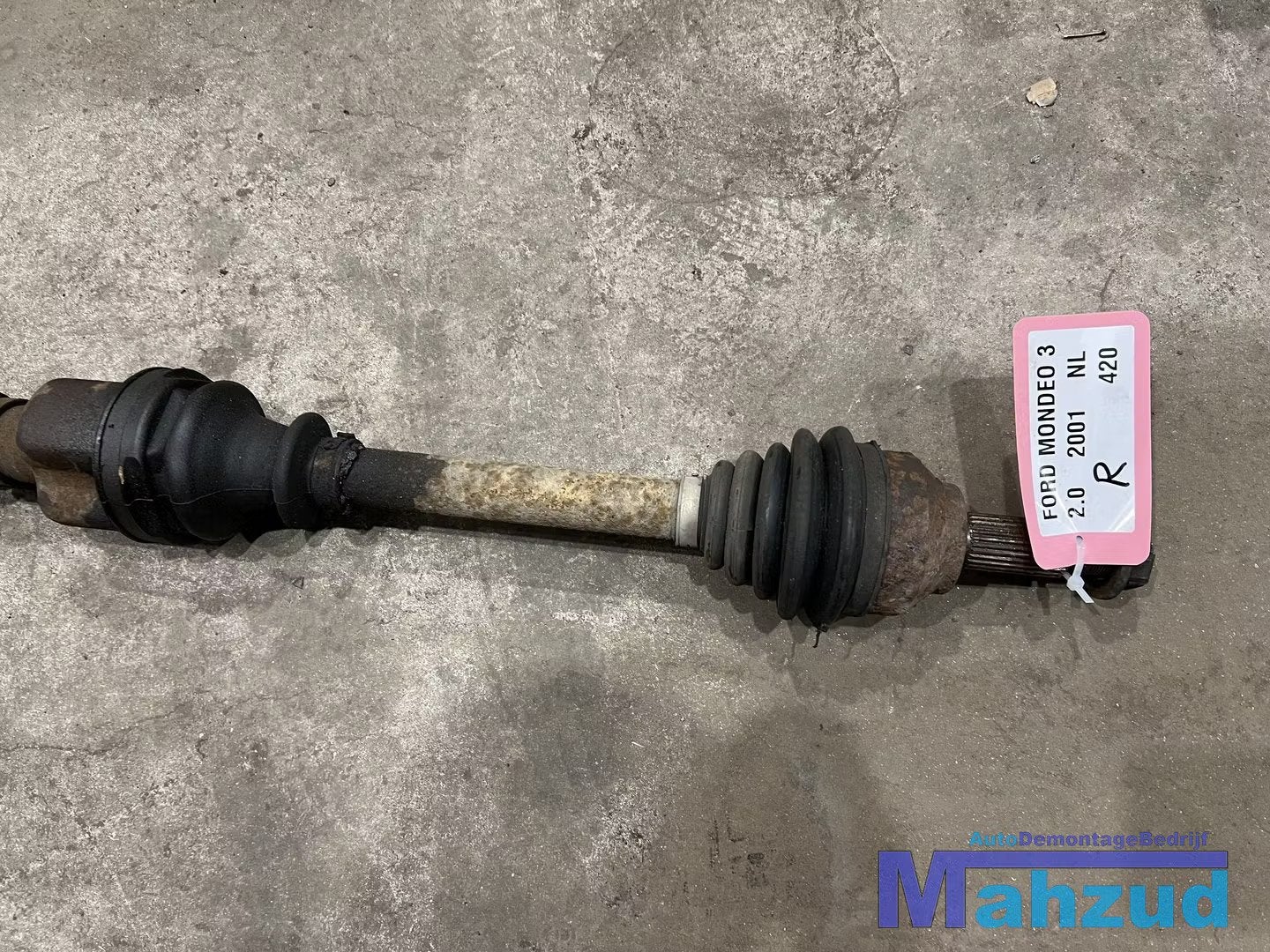 FORD MONDEO 3 2.0 16V Rechts aandrijfas 2000-2007, Gebruikt, Info@ford.com, Ophalen of Verzenden, Ford
