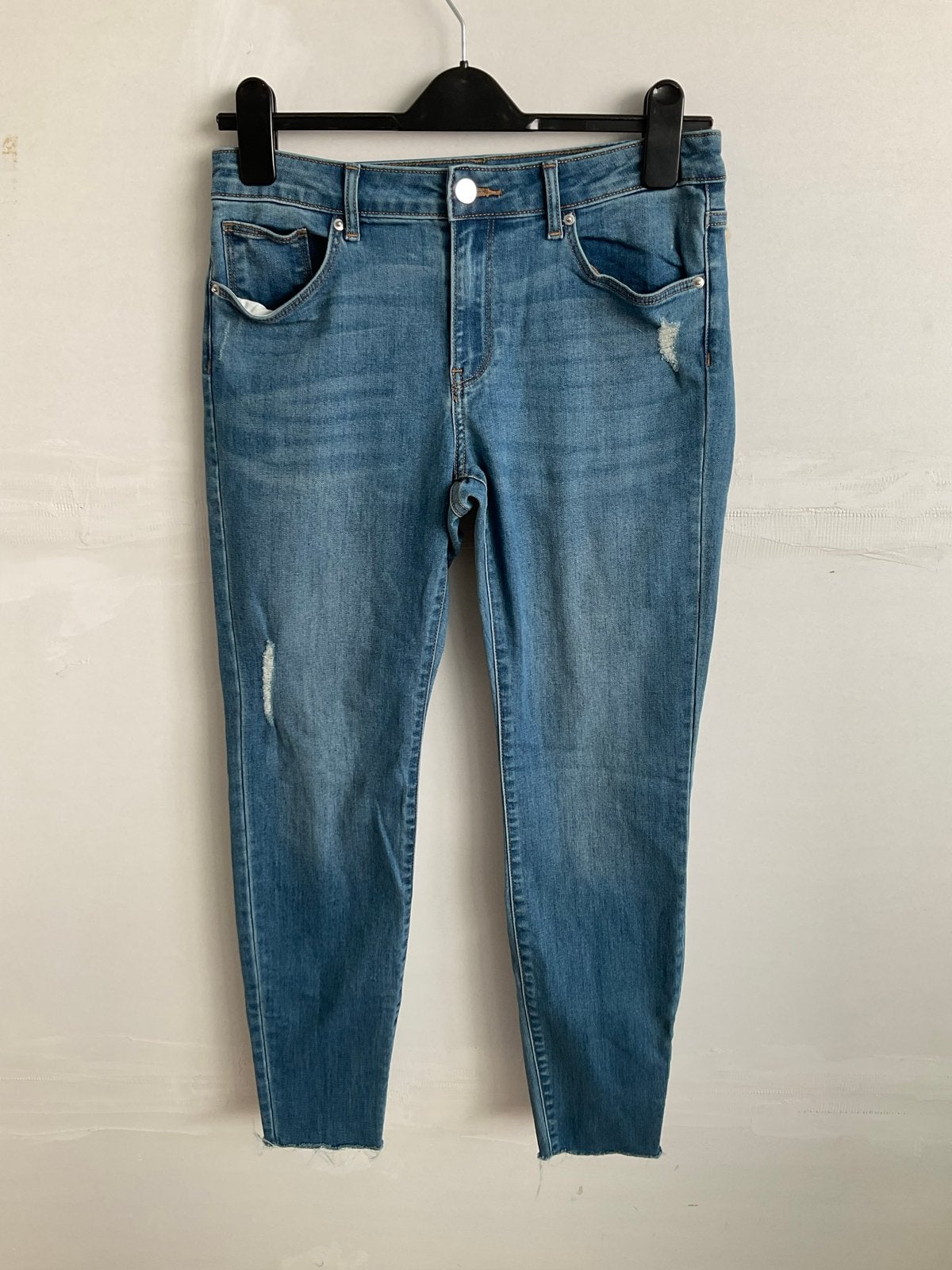 H&M Skinny Jeans - Maat 40, Kleding | Dames, Verzenden, Zo goed als nieuw, Blauw, W30 - W32 (confectie 38/40)