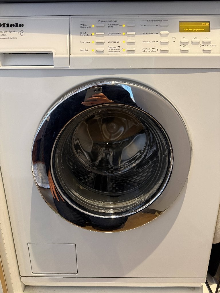 Miele W 5933 Wasmachine, Ophalen, Gebruikt, Handwasprogramma, Voorlader
