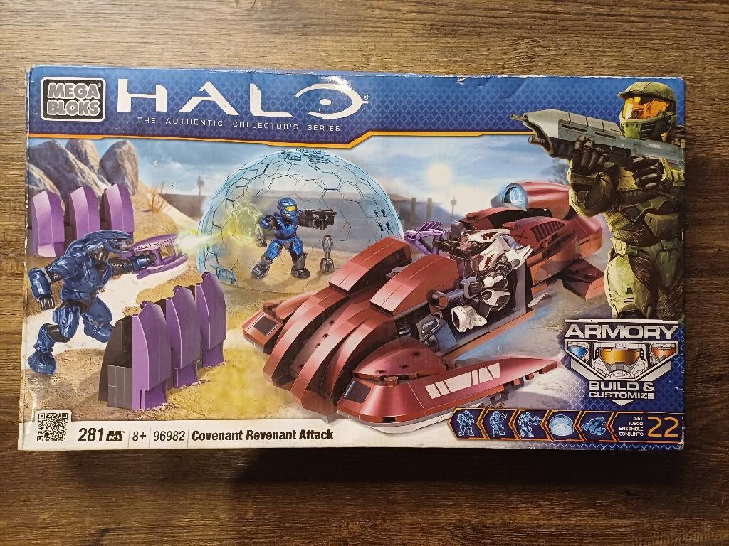 Sealed Mega Bloks Halo Covenant Revenant Attack 96982 New, Kinderen en Baby's, Speelgoed | Bouwstenen, Ophalen of Verzenden, Nieuw