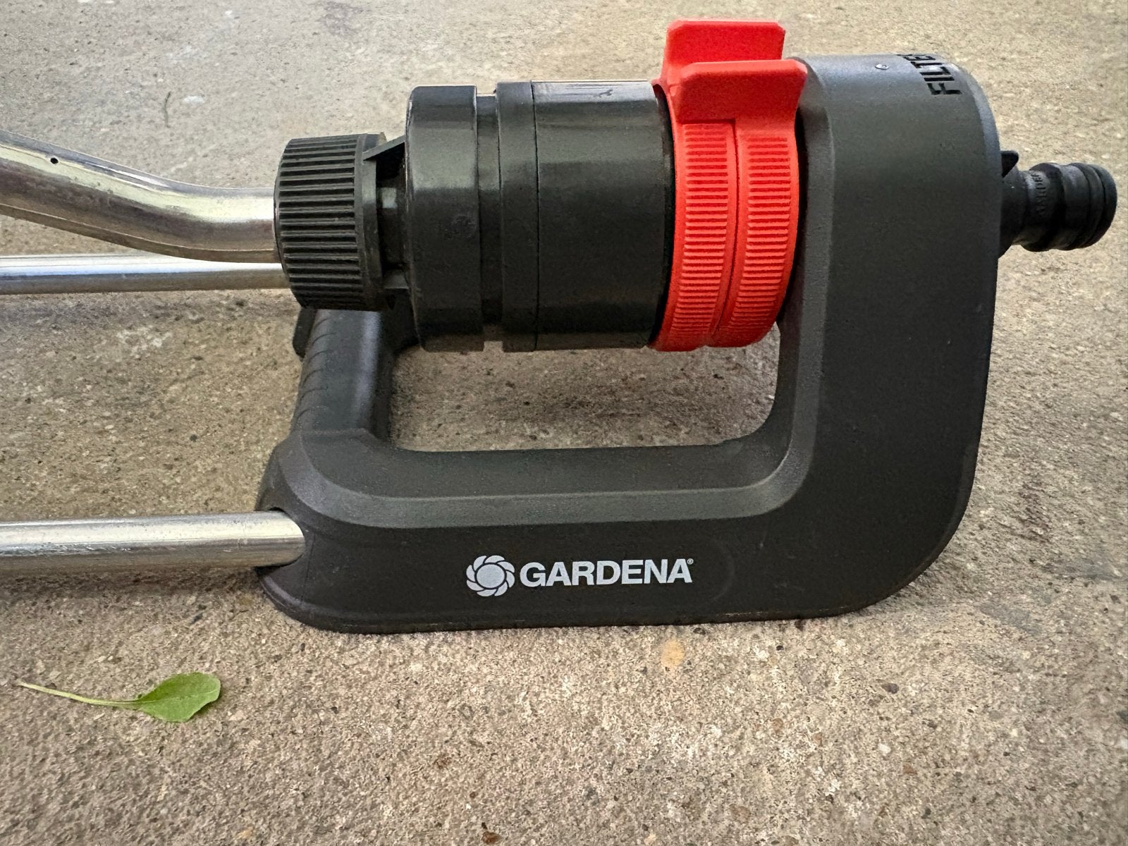 Gardena Tuin Gereedschap Set - Hark, Schop, Cultivator & Spr, Ophalen of Verzenden, Gebruikt, Hark