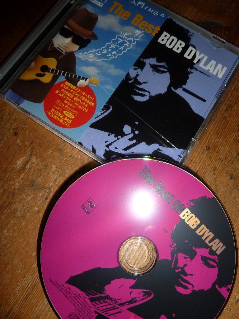 cd Bob Dylan "Best of Bob Dylan" Japanse Persing cd Original, Ophalen of Verzenden, Zo goed als nieuw, Singer-songwriter